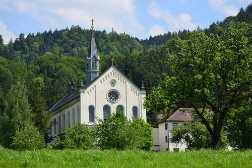 Klosterkirche Mariastern-Gwiggen in Hohenweiler / Katholische Kirche Vorarlberg / Patricia Begle